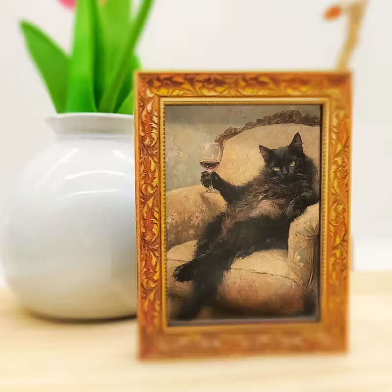 Funny Black Cat Wine Fridge Ma - Wine Beer Cooler บทวิจารณ์และราคา