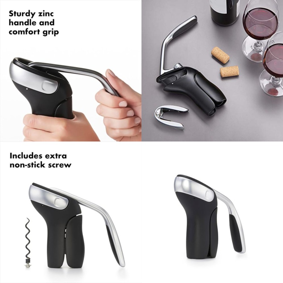 Steel Vertical Lever Corkscrew - Cork Screw Lever บทวิจารณ์และราคา