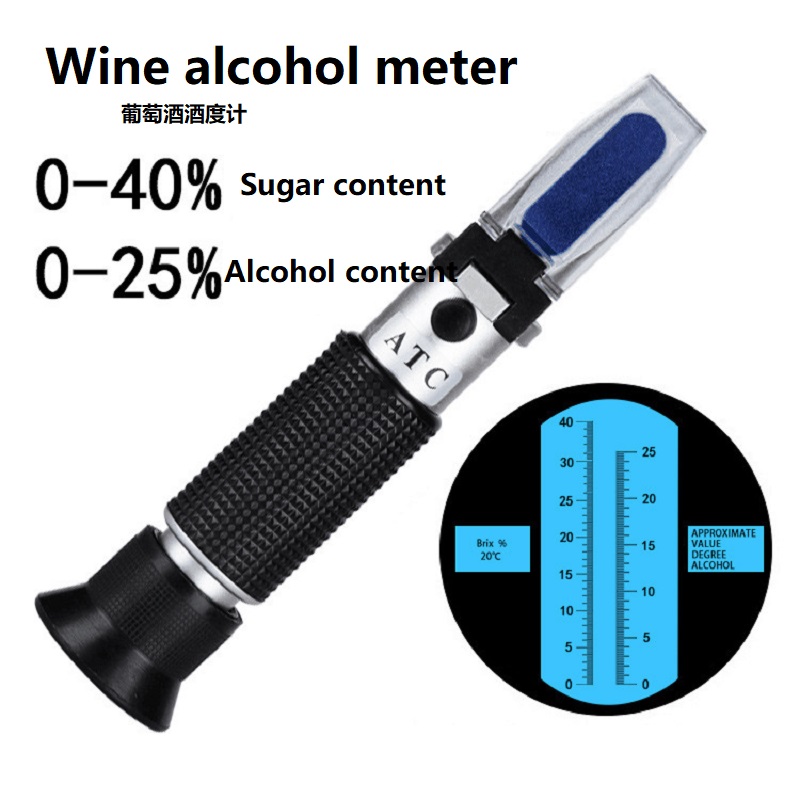 Portable Accurate Alcoholmeter - Wine To Beer Alcohol บทวิจารณ์และราคา