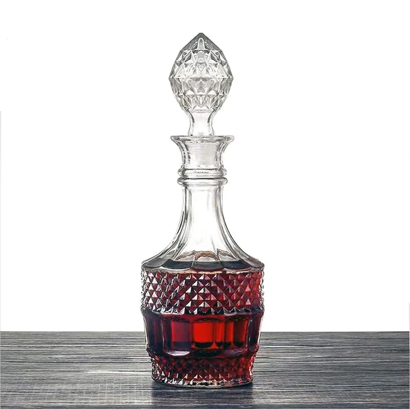 Liquor Decanter, Glass Decante - Bottle Stopper Set บทวิจารณ์และราคา