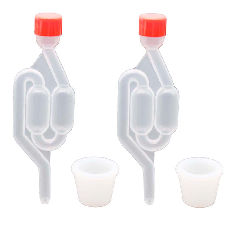 S Type Twin Bubble Airlock and - Wine Beer Type บทวิจารณ์และราคา