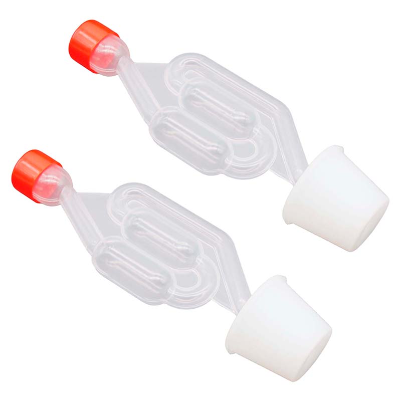 S Type Twin Bubble Airlock and - Wine Beer Type บทวิจารณ์และราคา