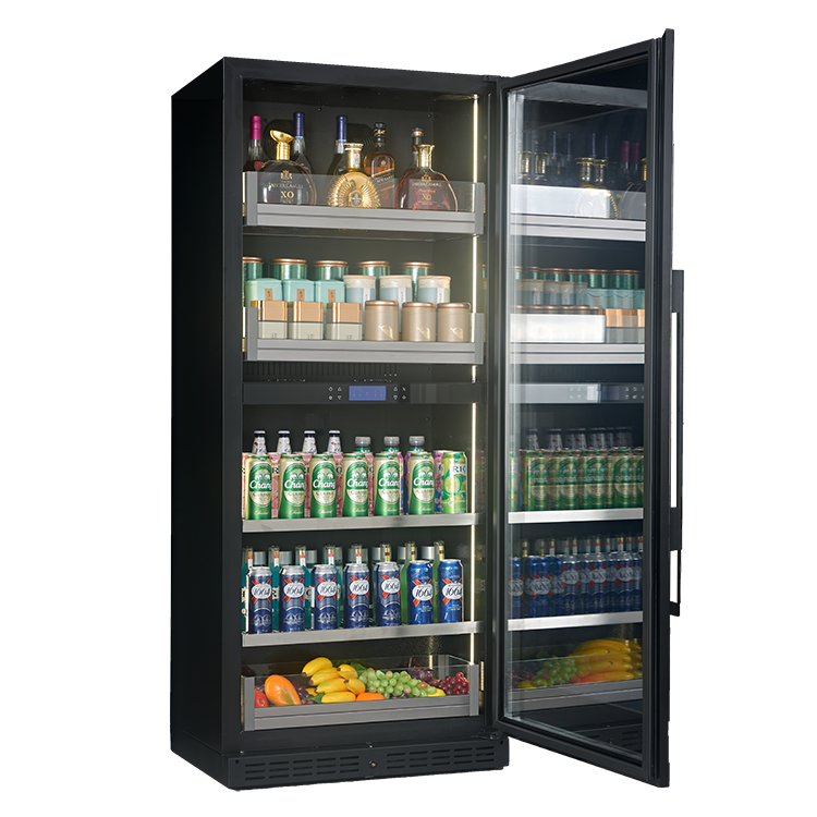 Electric Black Glass Door Wine - Wine Beer Cooler บทวิจารณ์และราคา