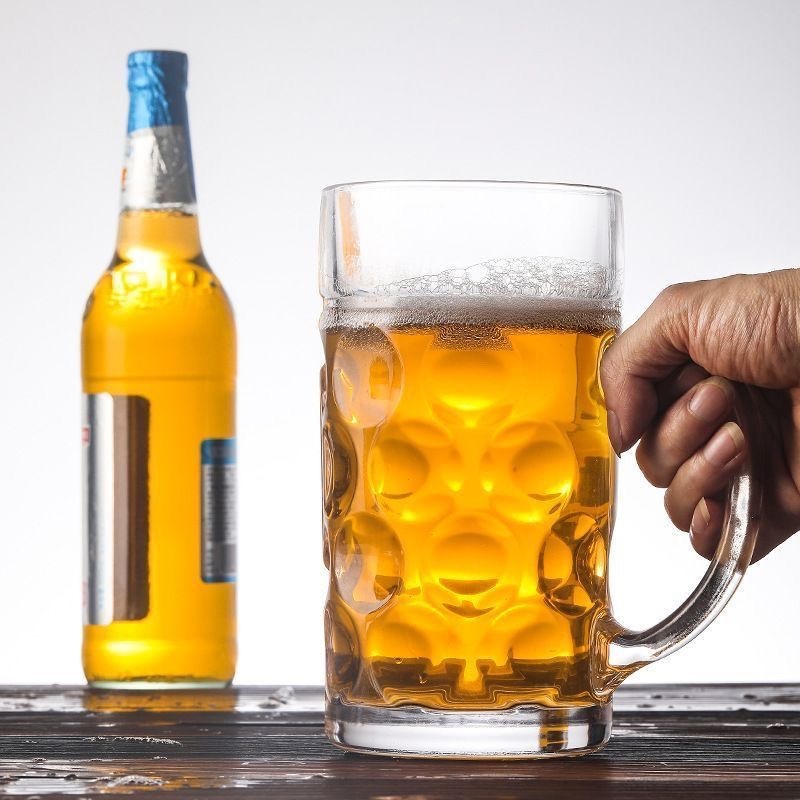 600/680ml Thickened Oversized  - Wine Beer Glass บทวิจารณ์และราคา