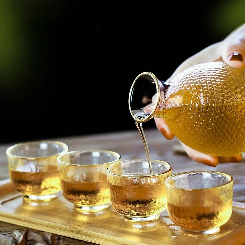Glass Beer Cup Set Bar Accesso - Wine Beer Glass บทวิจารณ์และราคา