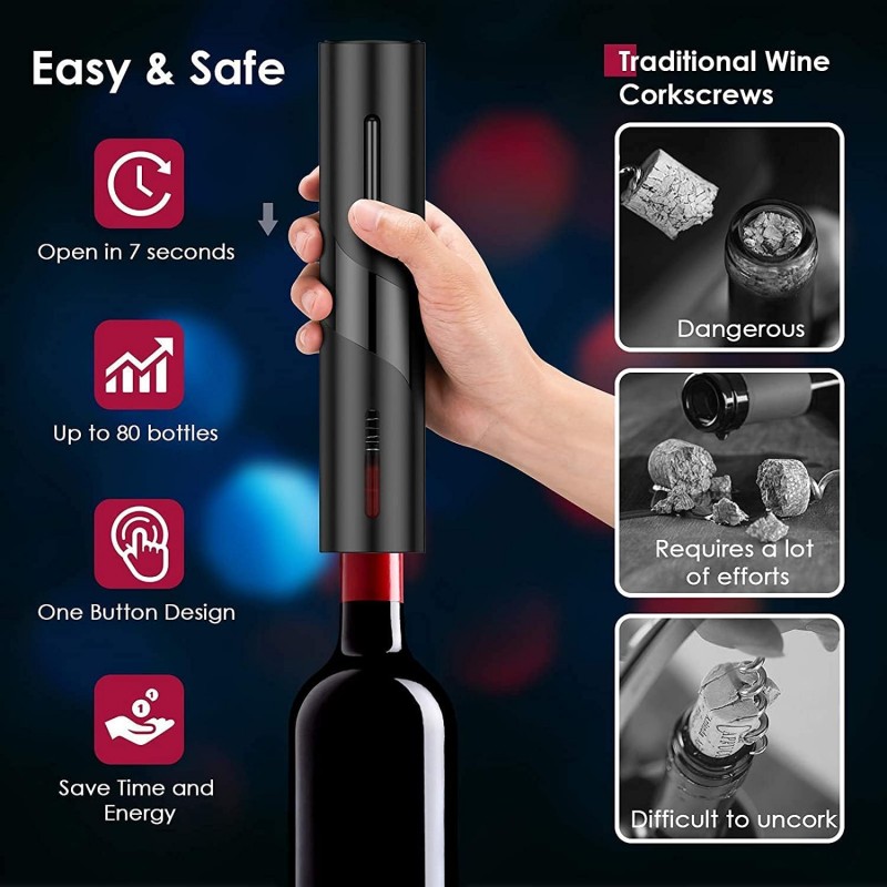 Rechargeable Multifunction Ele - Bottle Stopper Set บทวิจารณ์และราคา