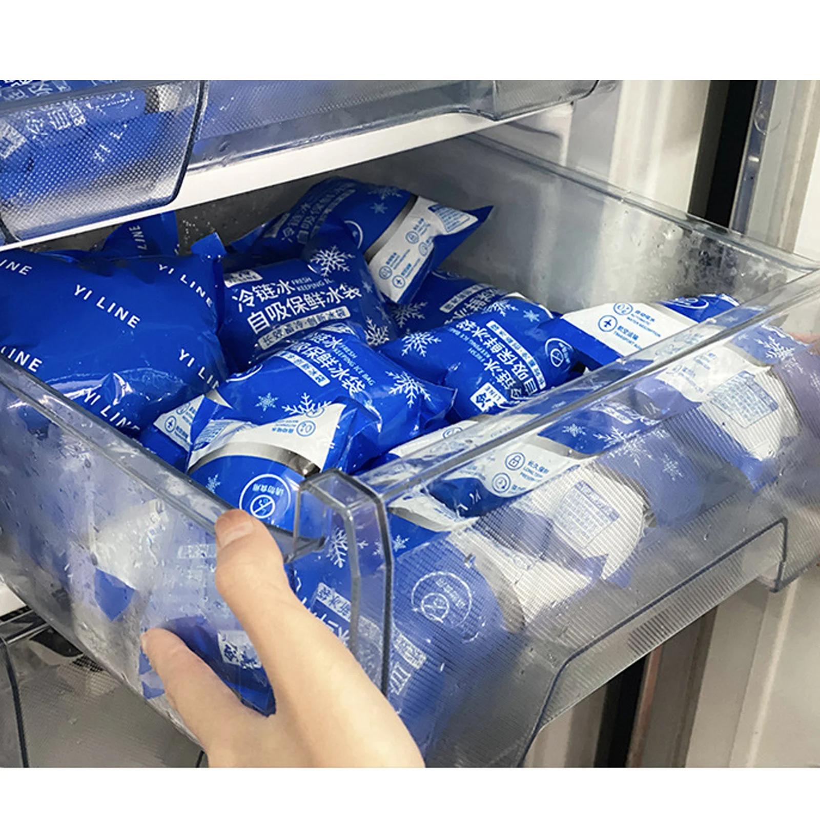 50PCS Self-priming Ice Pack Re - Wine Beer Cooler บทวิจารณ์และราคา