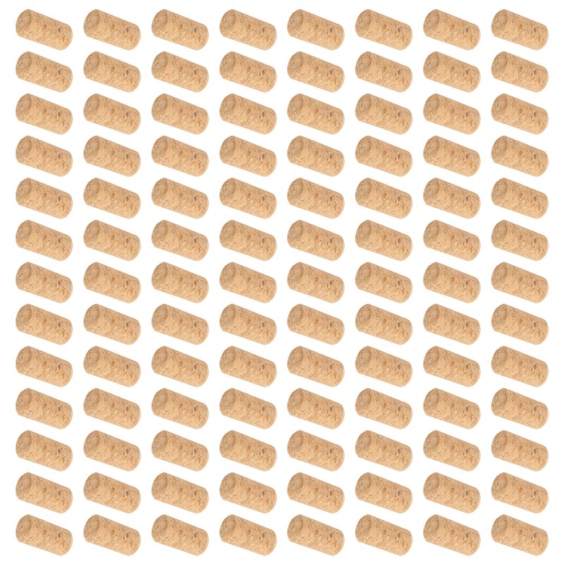 100Pcs Straight Wood Corks Win - Wine Beer Type บทวิจารณ์และราคา