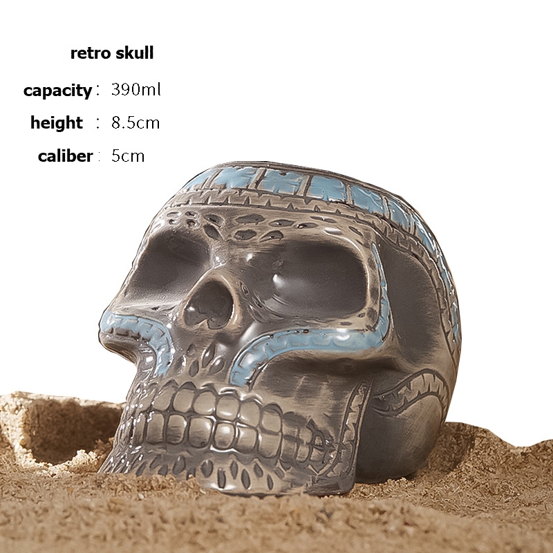 Vintage skull like ceramic win - Wine With Beer Cocktail บทวิจารณ์และราคา