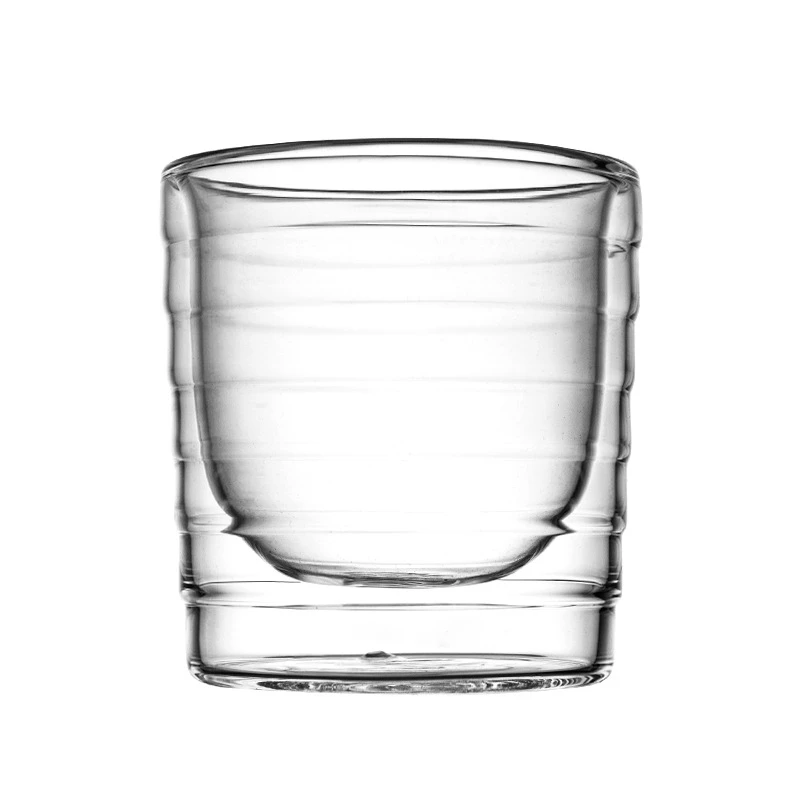 Handmade Double Wall Glass Cup - Wine Beer Tequila บทวิจารณ์และราคา