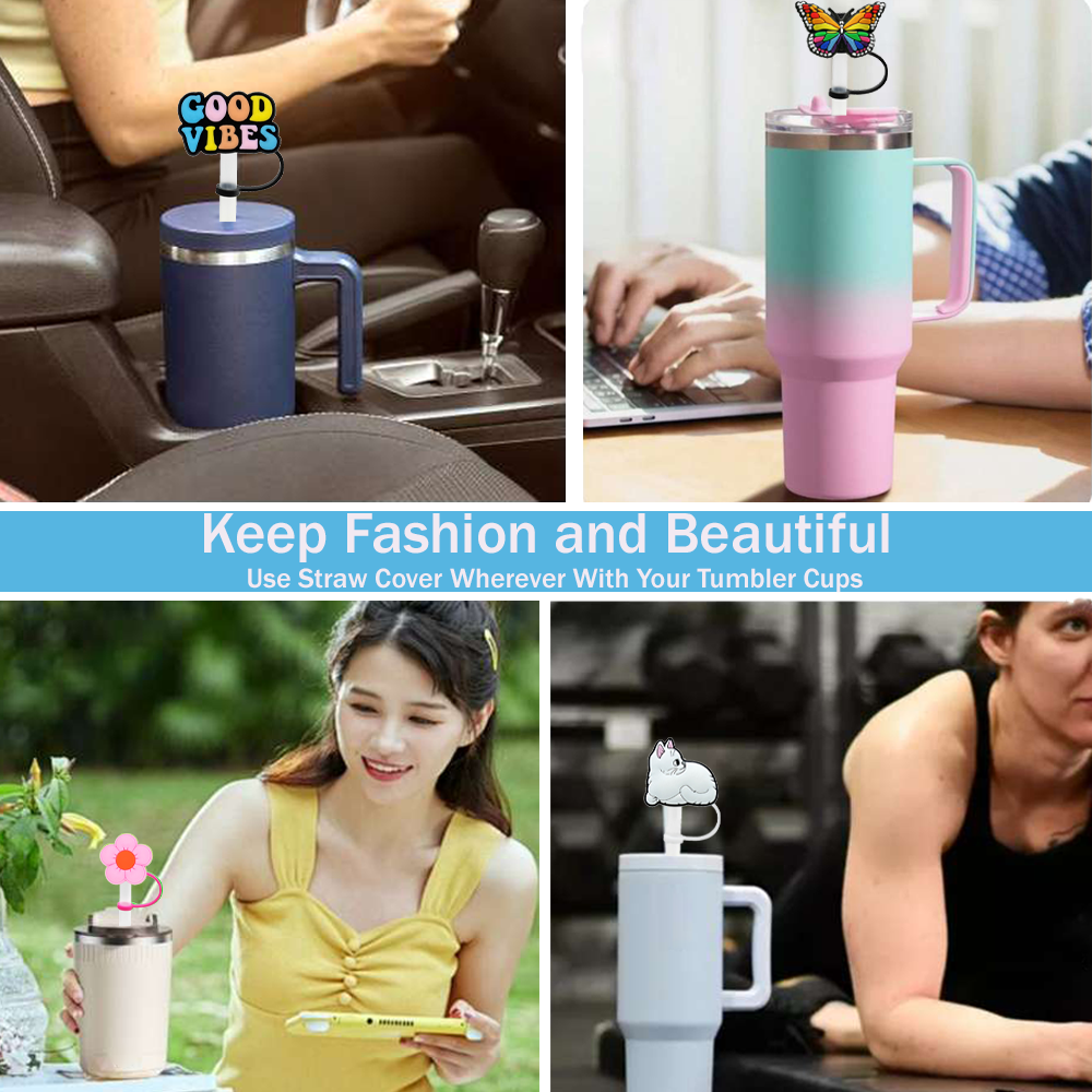 5PCS 8mm Straw Cover Cap for 3 - Bottle Stopper Set บทวิจารณ์และราคา
