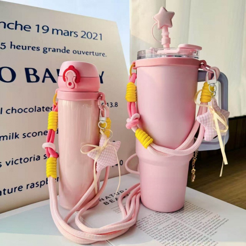 Cute Woven Strap Hand-held Wat - Bottle Stopper Set บทวิจารณ์และราคา