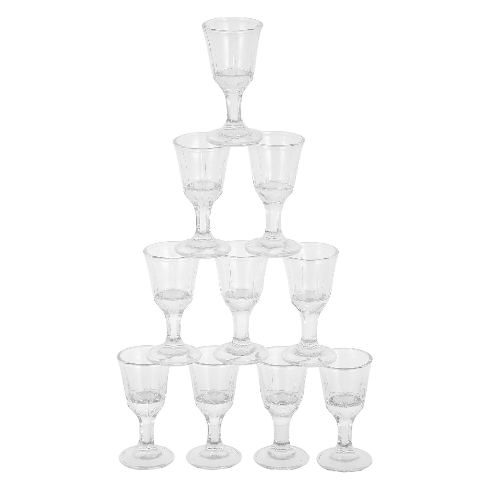 10Pcs Glass Liquor Goblet Vint - Wine Beer Tequila บทวิจารณ์และราคา
