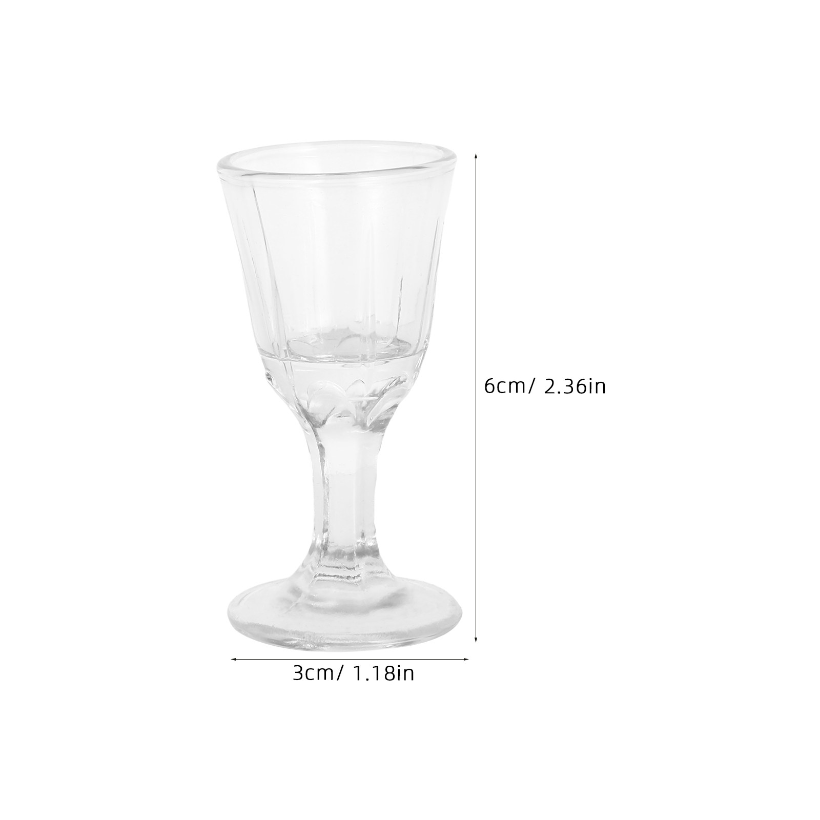 10Pcs Glass Liquor Goblet Vint - Wine Beer Tequila บทวิจารณ์และราคา