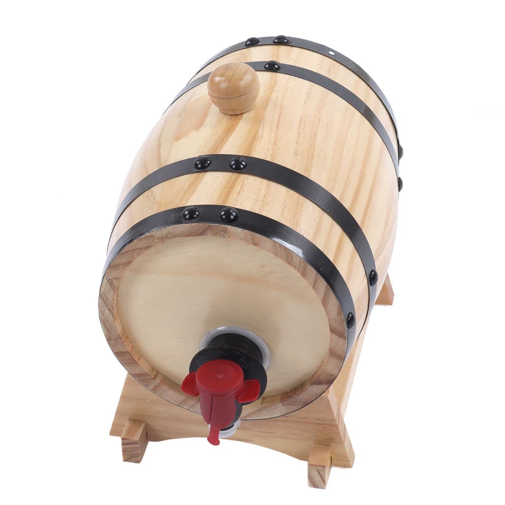 7 piece Vintage Pine Wood Wine - Wine Whiskey Beer บทวิจารณ์และราคา