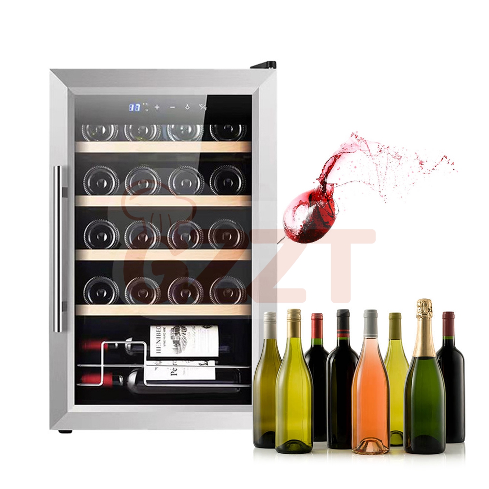 High Quality Display Cooler Ba - Wine Beer Fridge Dual Zone บทวิจารณ์และราคา