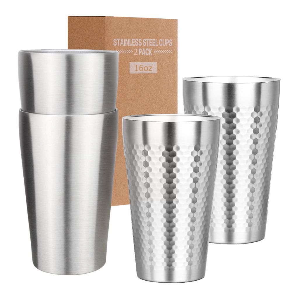 Coffee Mugs Set of 2 Stainless - Beer Flight Set บทวิจารณ์และราคา