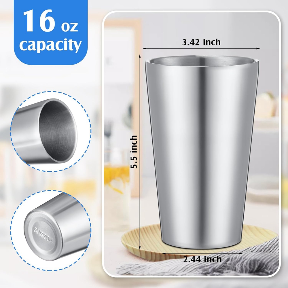 Coffee Mugs Set of 2 Stainless - Beer Flight Set บทวิจารณ์และราคา