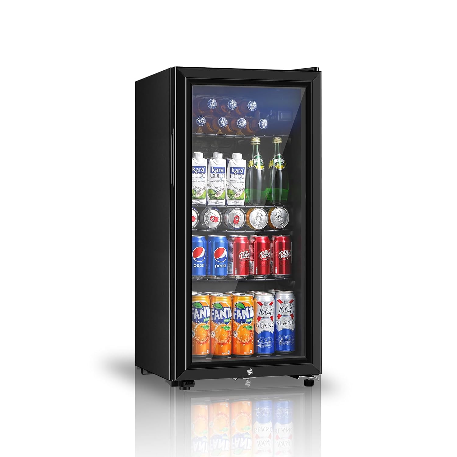 Beverage Refrigerator, 3.2 Cu. - Wine Beer Cooler บทวิจารณ์และราคา