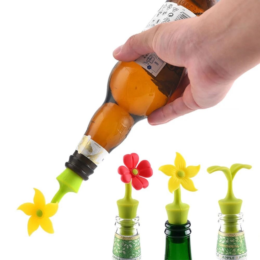 New Silicone Wine Bottle Stopp - Wine Beer Type บทวิจารณ์และราคา