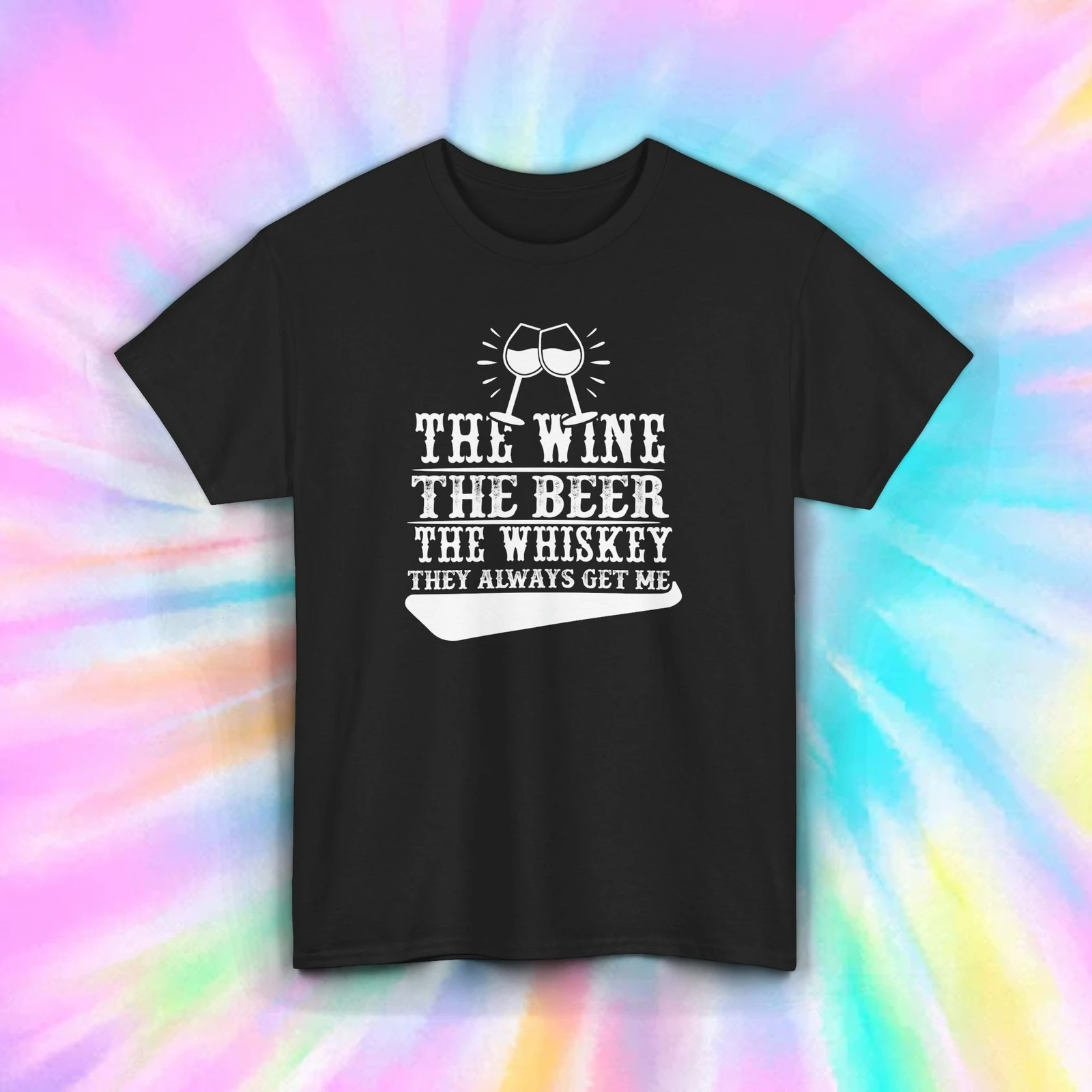 Wine Beer Whiskey Shirt Funny  - Wine To Beer Alcohol บทวิจารณ์และราคา