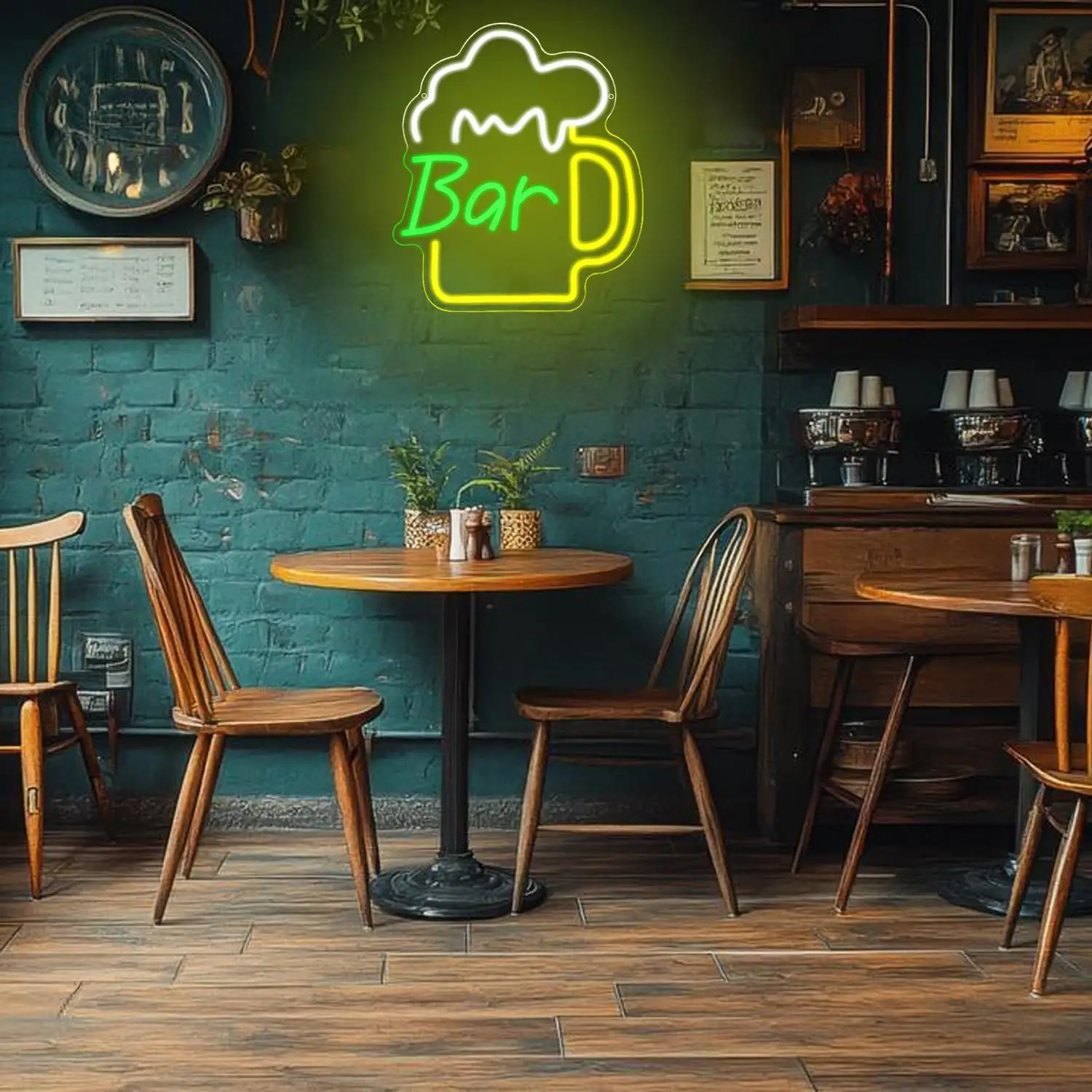 Beer Bar Neon Sign USB Dimmabl - Beer & Wine Jockey Plaza Shopping บทวิจารณ์และราคา