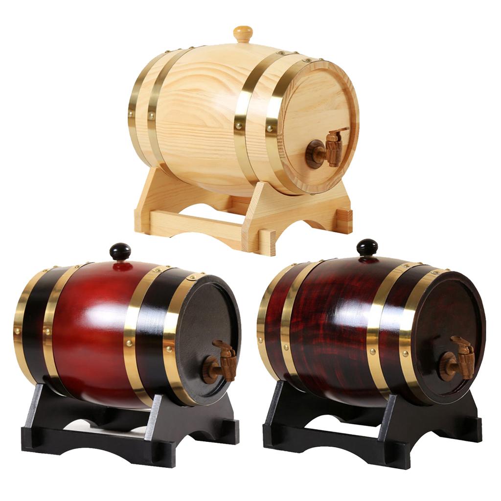 Vintage 3L/1.5L Pine Wine Barr - Wine Beer Tequila บทวิจารณ์และราคา