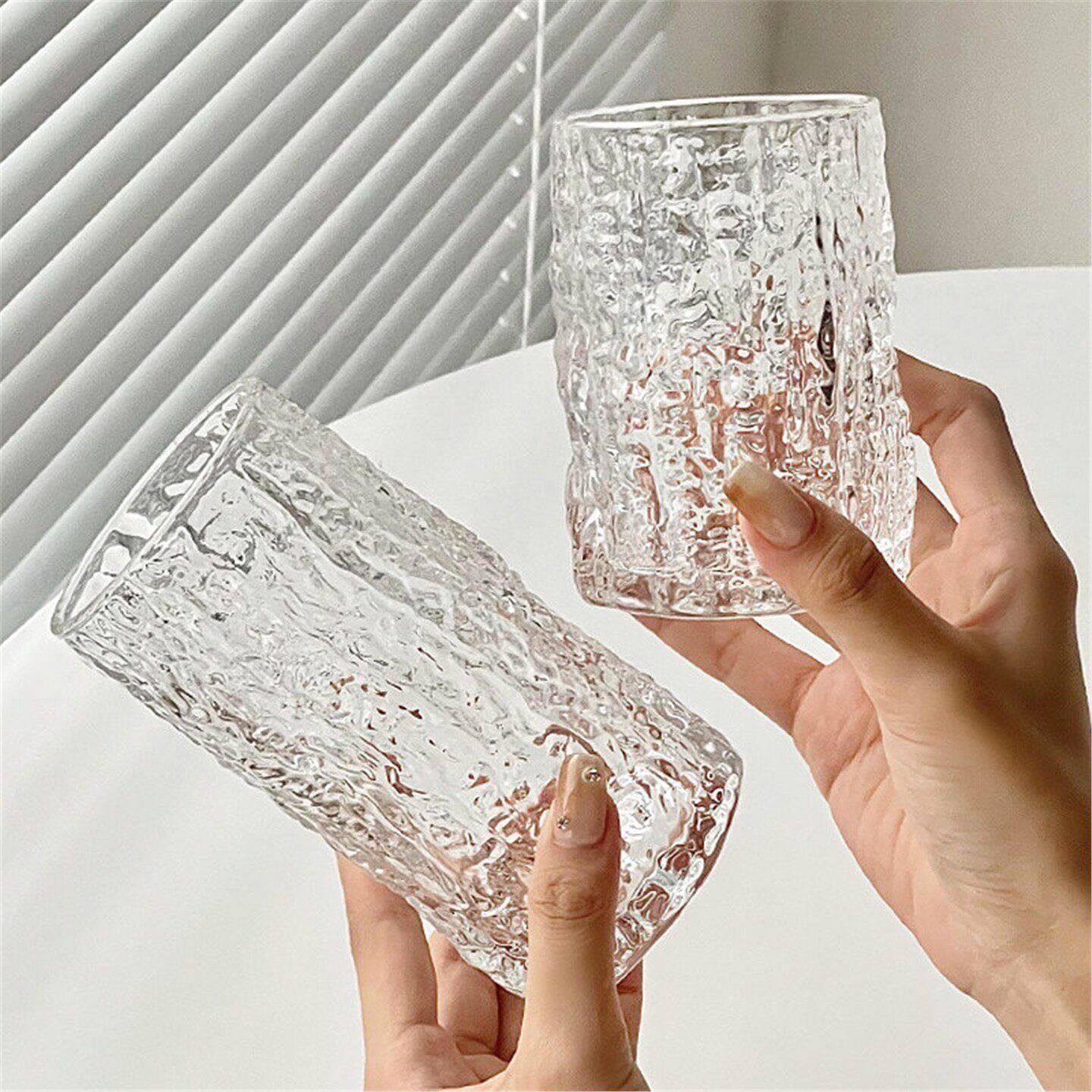 Women's Glass Beer Cup Rustic  - Wine Beer Glass บทวิจารณ์และราคา