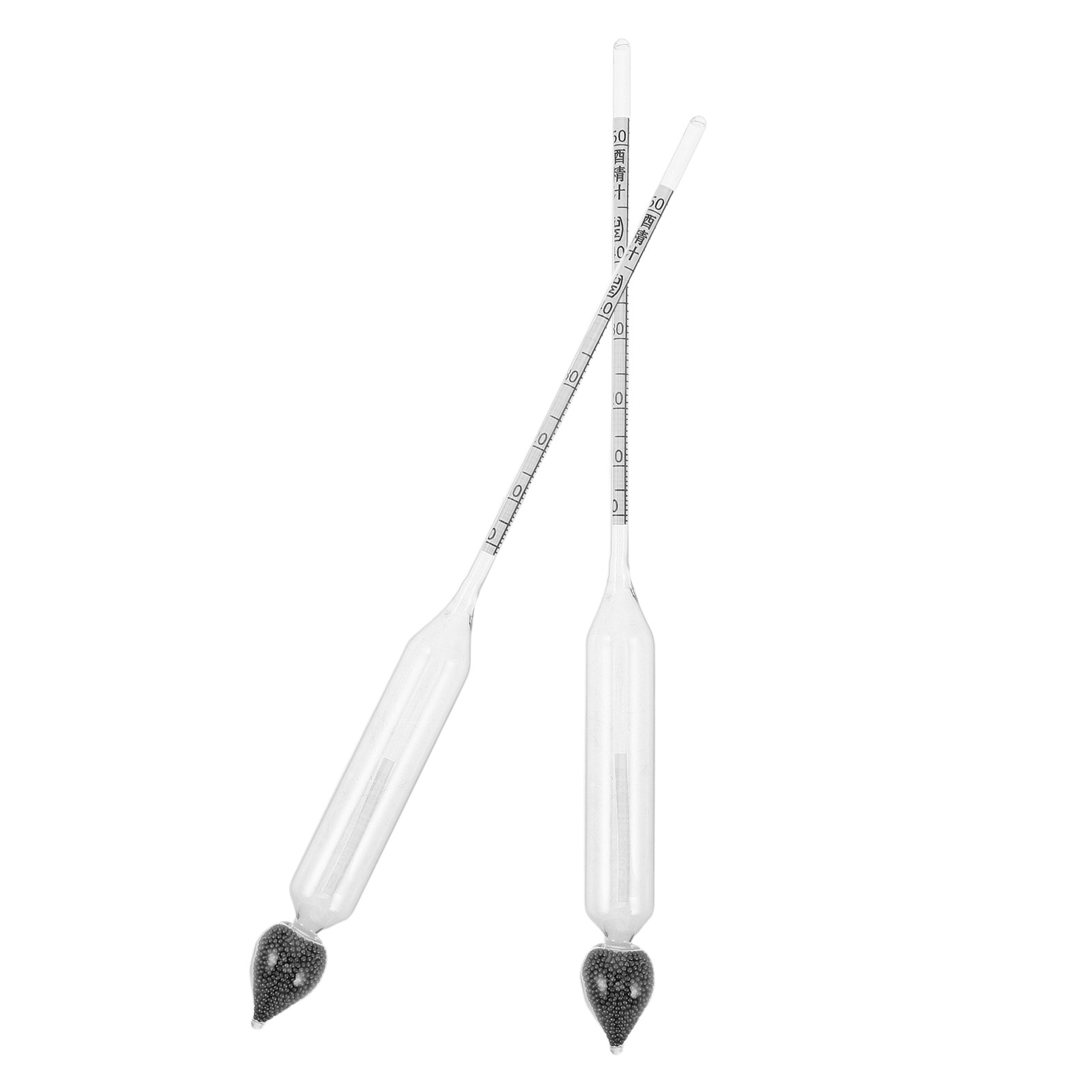 2Pcs Alcohol Hydrometer Tester - Wine To Beer Alcohol บทวิจารณ์และราคา