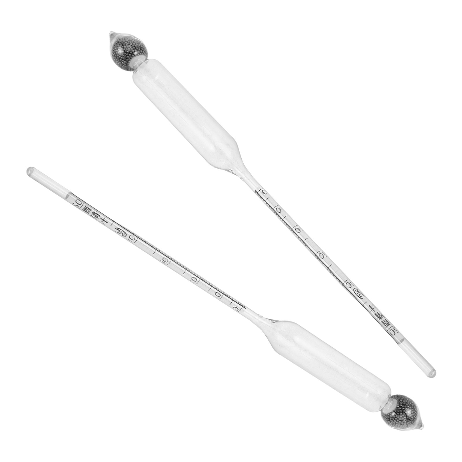 2Pcs Alcohol Hydrometer Tester - Wine To Beer Alcohol บทวิจารณ์และราคา