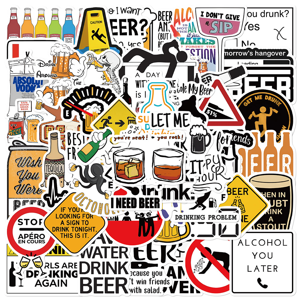 10/30/52PCS Funny Alcoholism V - Wine Beer Cooler บทวิจารณ์และราคา