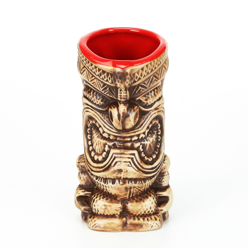 400ml Tiki Mugs Cocktail Cup B - Wine With Beer Cocktail บทวิจารณ์และราคา