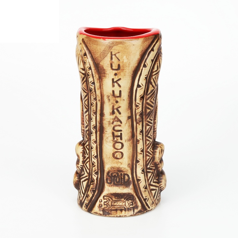 400ml Tiki Mugs Cocktail Cup B - Wine With Beer Cocktail บทวิจารณ์และราคา