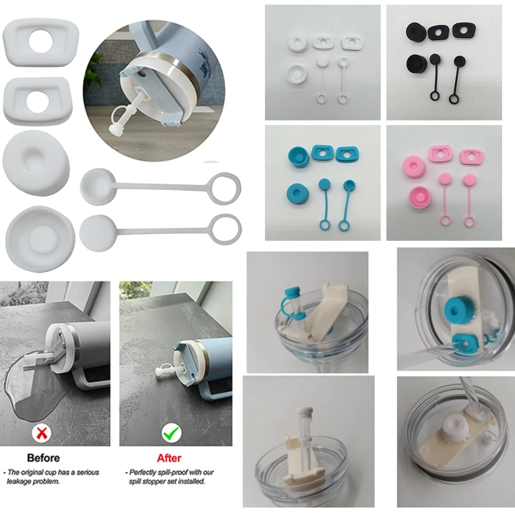 Silicone Spill Proof Stopper S - Bottle Stopper Set บทวิจารณ์และราคา