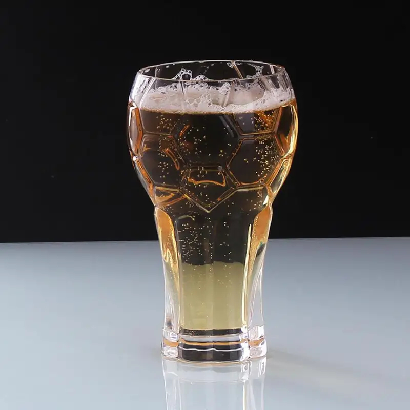 1/2pcs 600ML Football Beer Gla - Wine Beer Tequila บทวิจารณ์และราคา