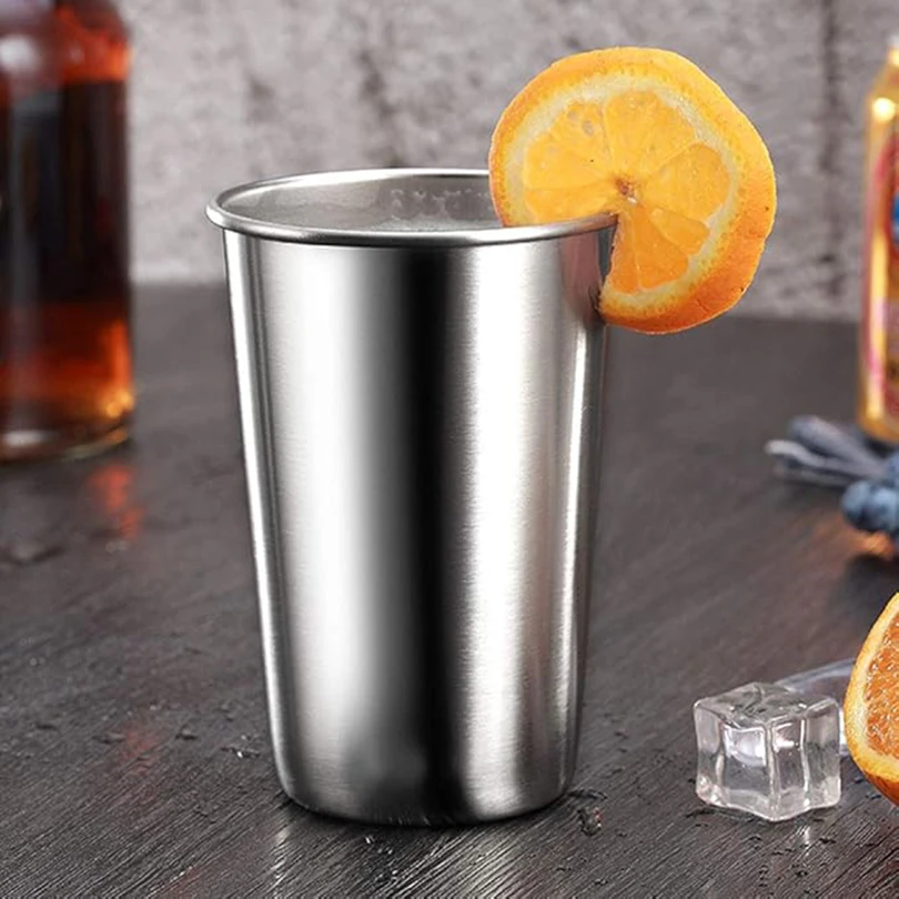 4PCS Stainless Steel Cups 170m - Beer Flight Set บทวิจารณ์และราคา