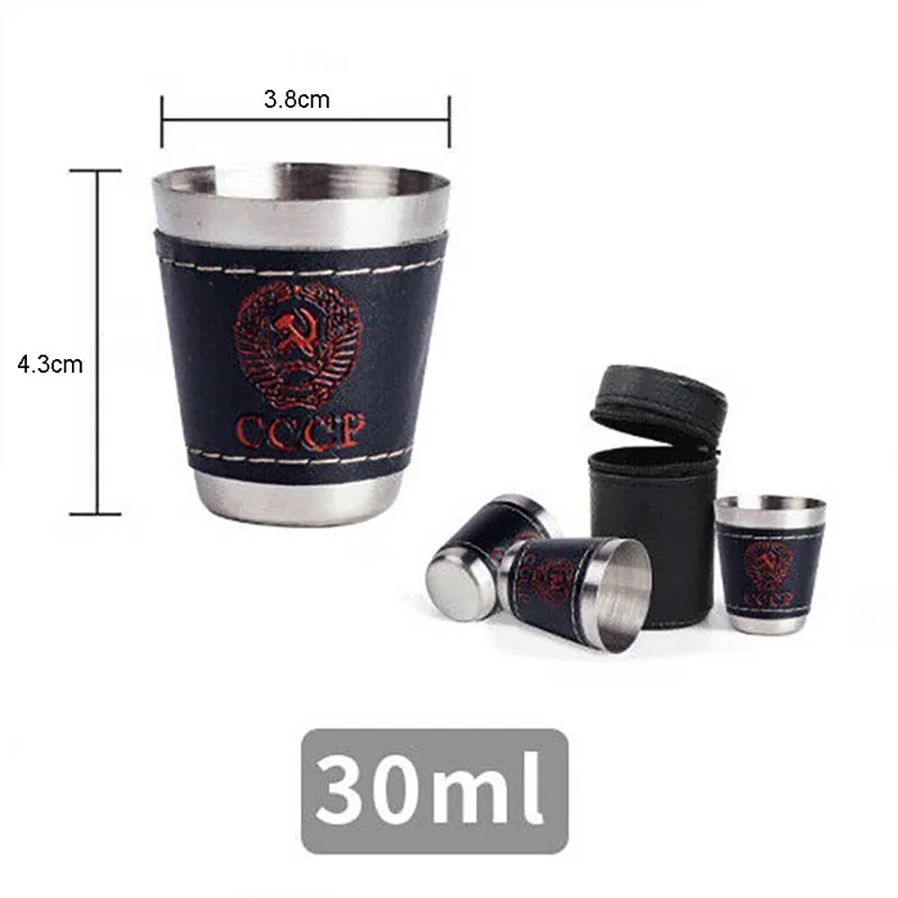 4pcs Outdoor Travel Cups Set C - Beer Flight Set บทวิจารณ์และราคา