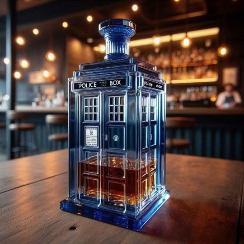 Creative Phone Booth Decanter  - Wine Whiskey Beer บทวิจารณ์และราคา